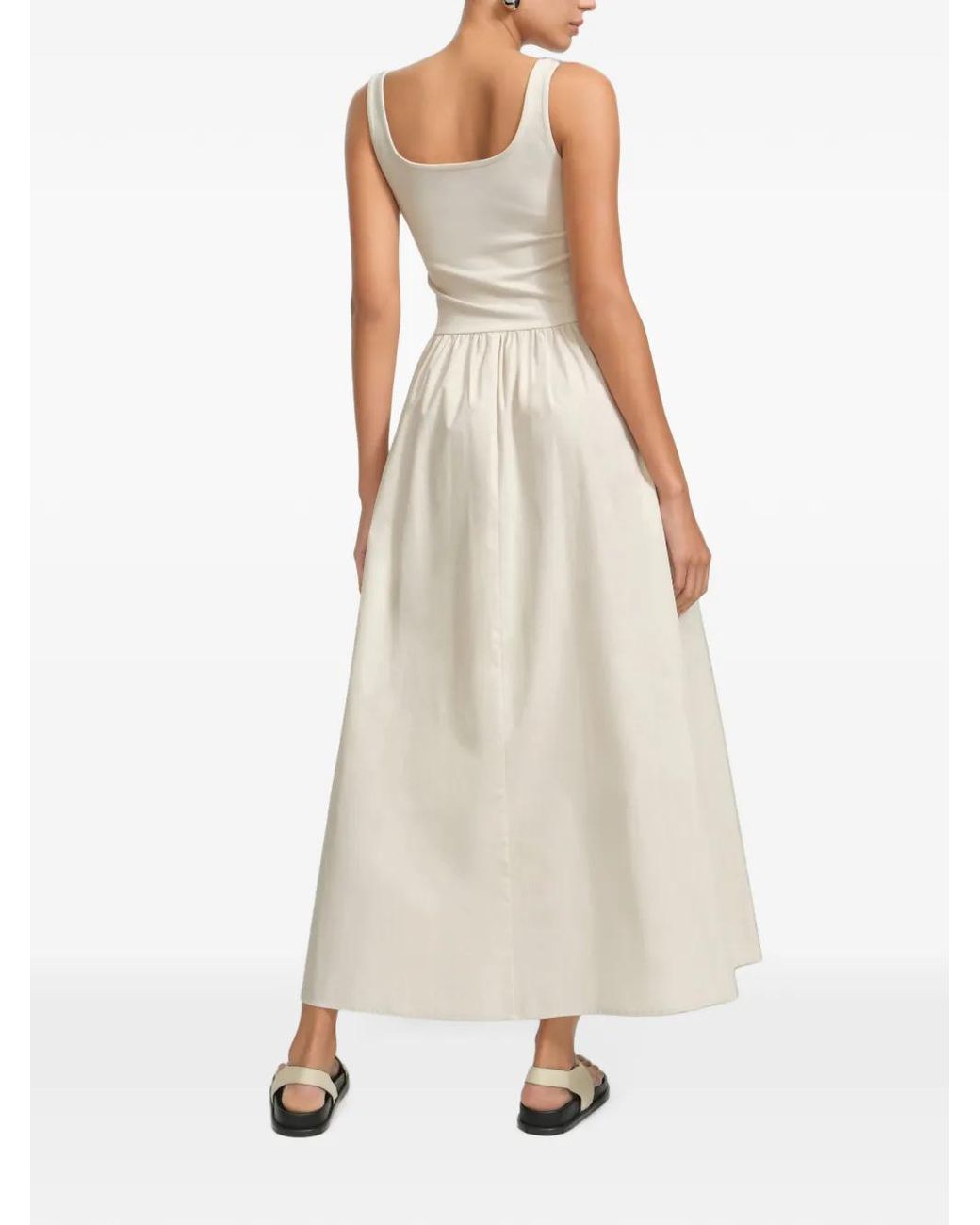 MARCELLA Natural Robe Longue Clara