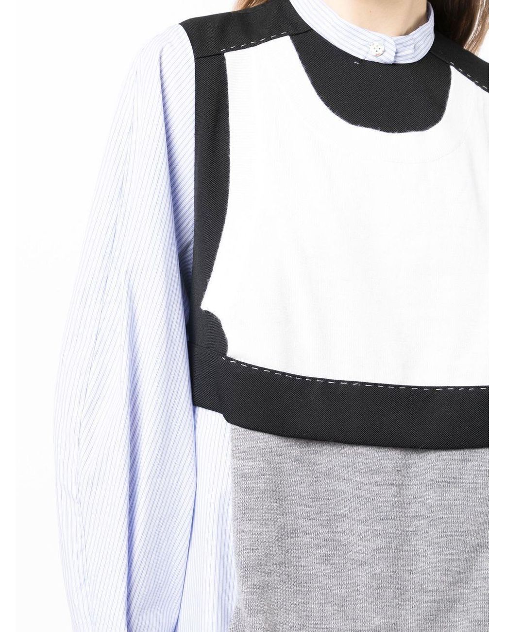 Enfold レイヤード シャツドレス ホワイト | Lyst