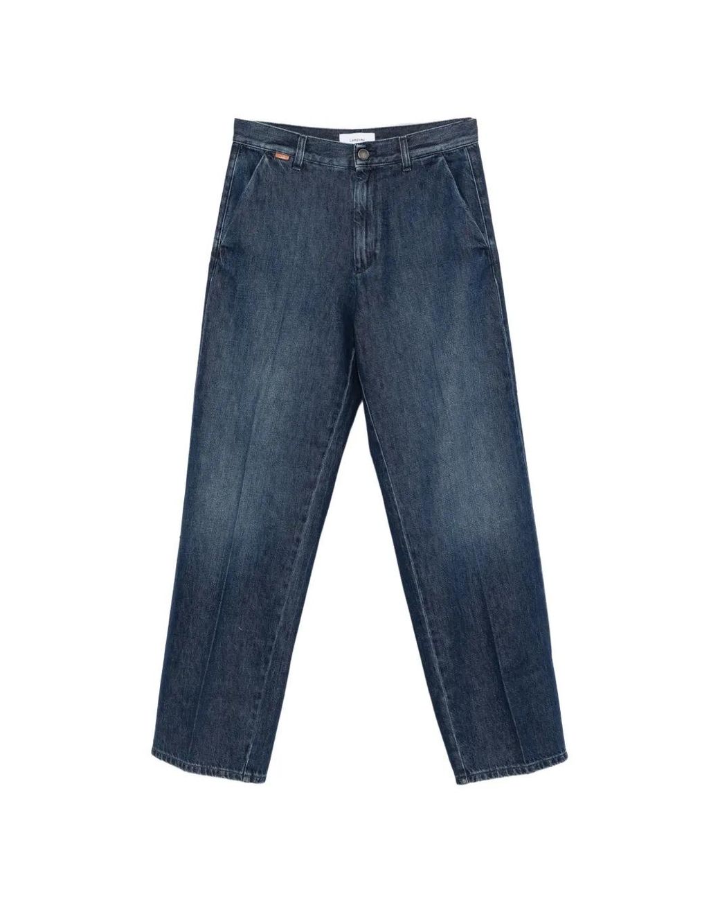 Lardini Blue Straight-Leg Jeans for men