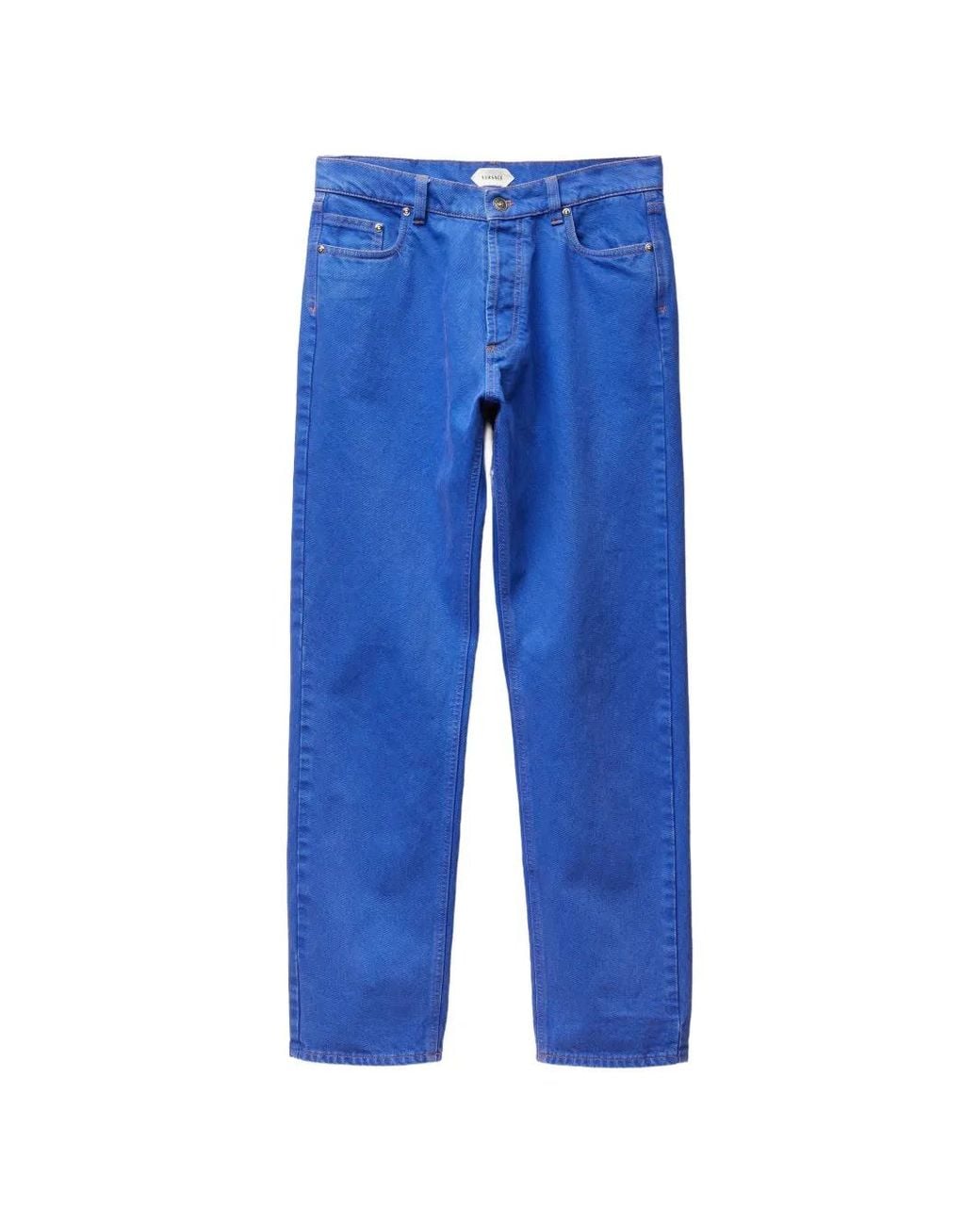 Versace Blue Straight Jeans