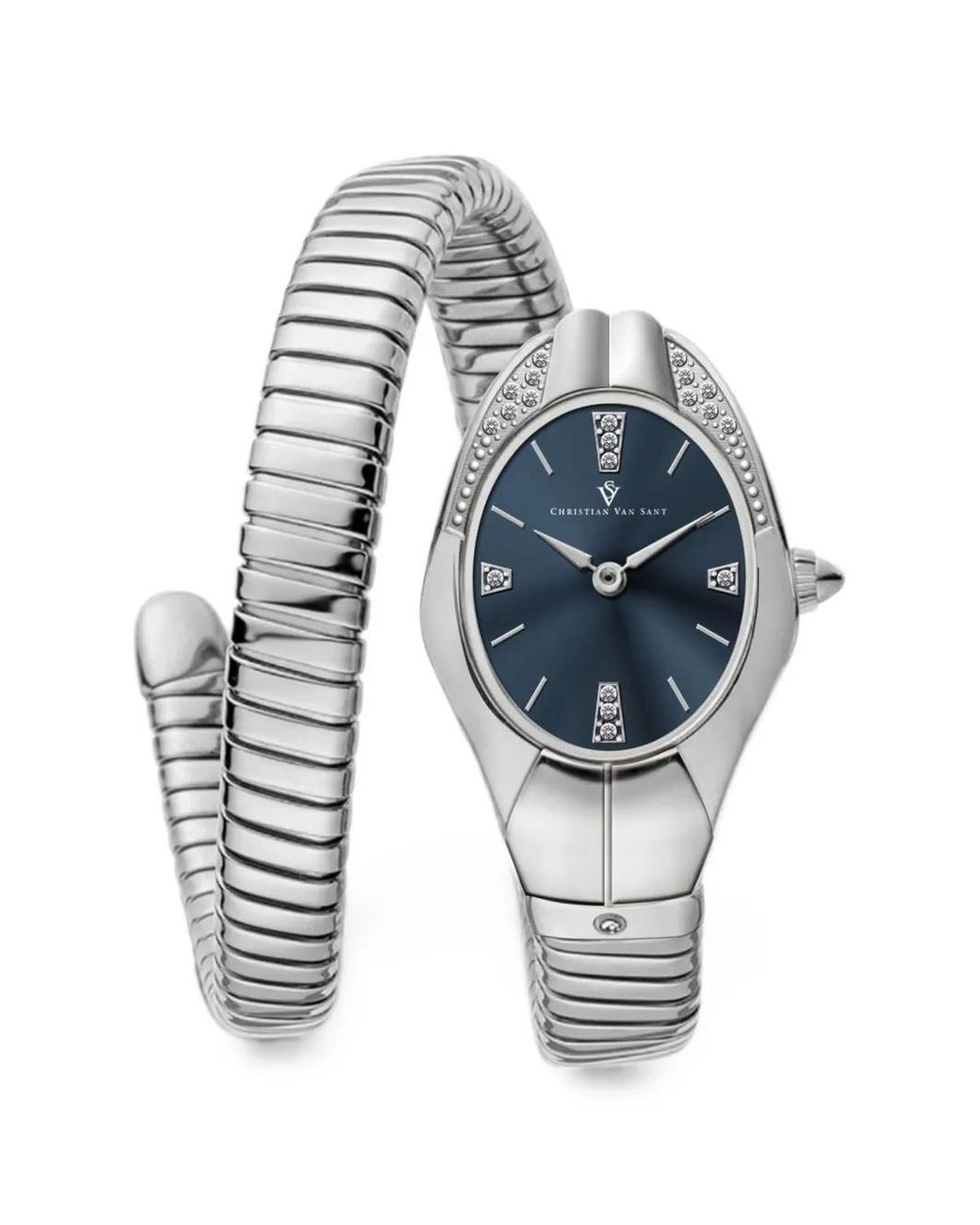 Christian Van Sant Blue Naga 22Mm Watch