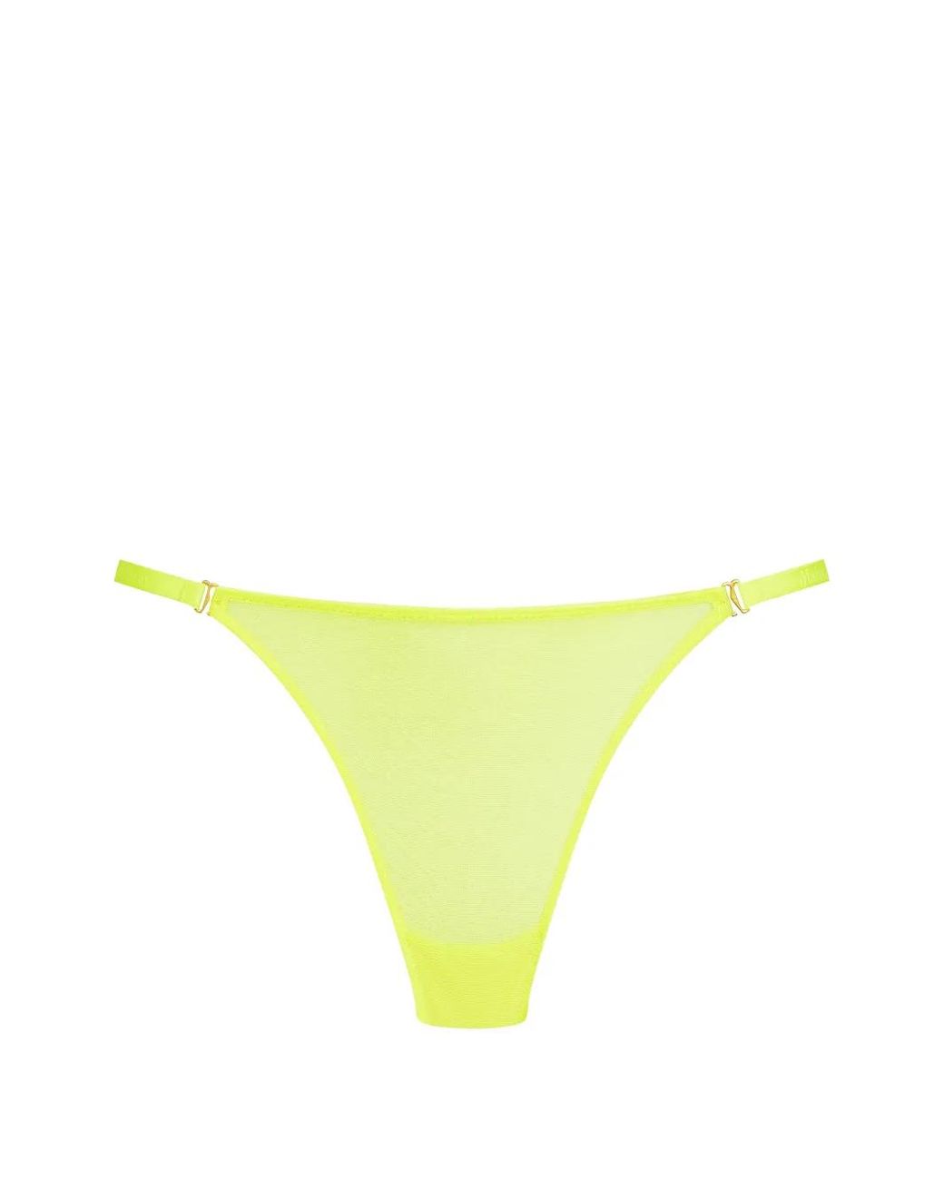 Maison Close Yellow Corps À Corps Neon Mini Thong