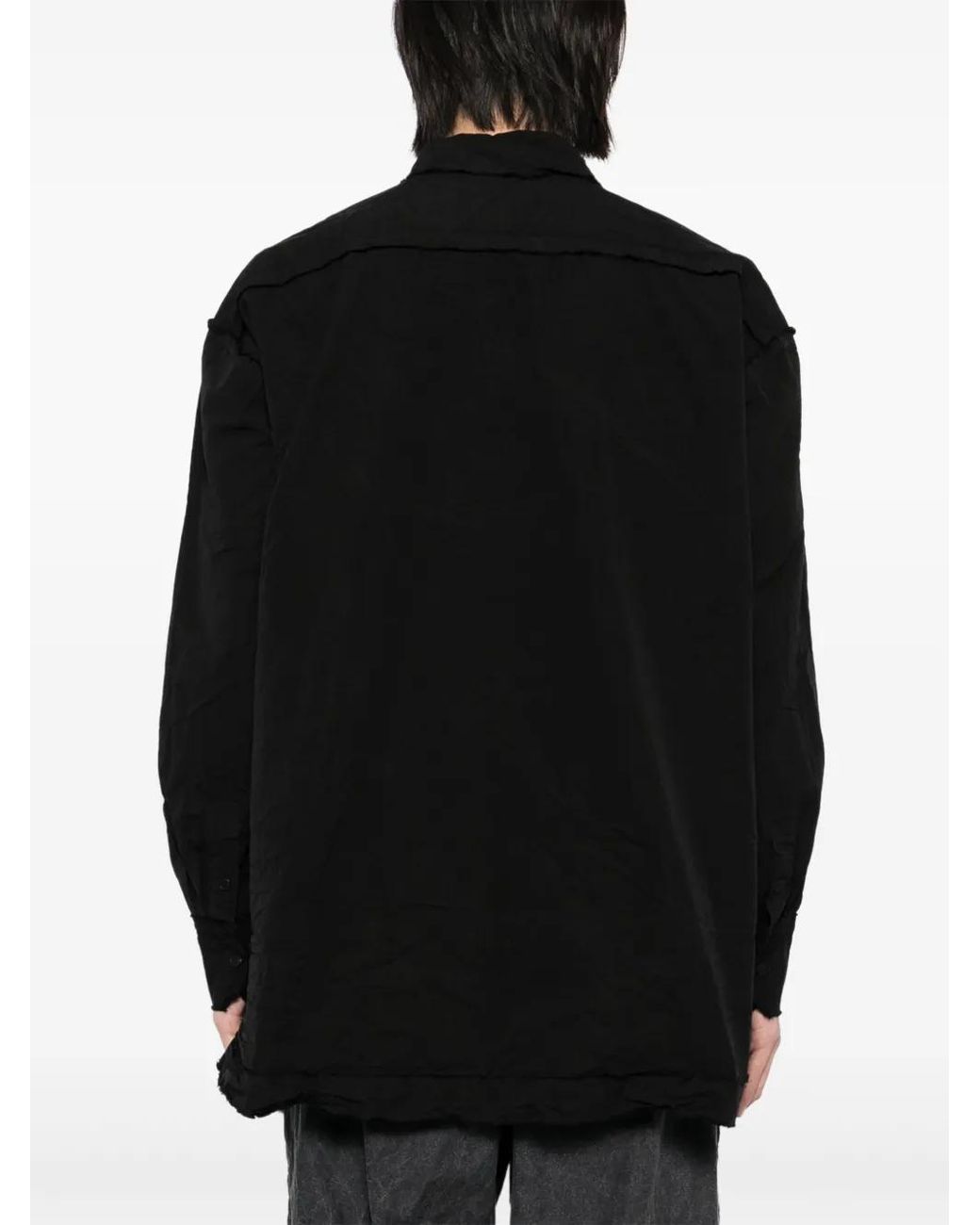 Casey Casey Black Hamnet Raw Shirt for men
