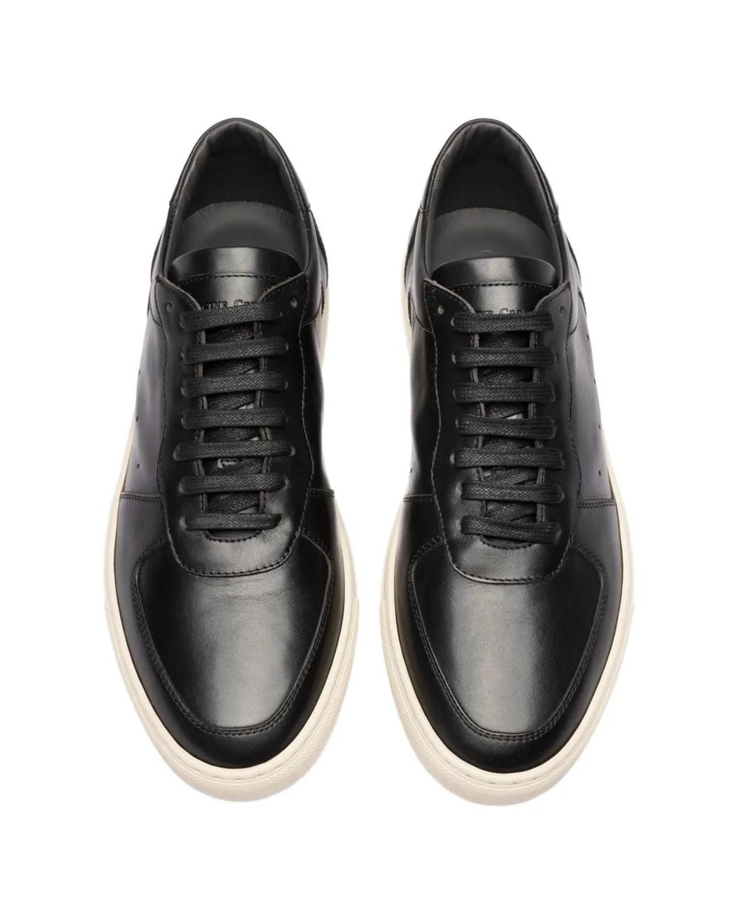 Officine Creative Black Sisso 001 Leather Sneakers for men