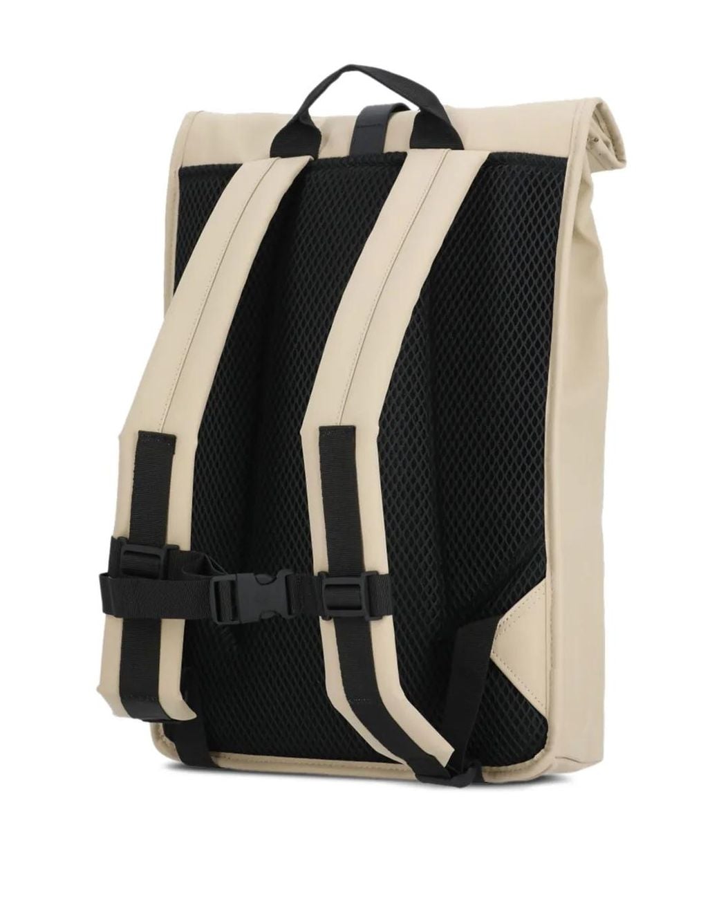 Rains Natural Medium Rolltop Rucksack Backpack