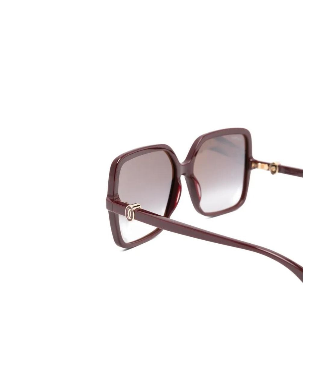 Cartier Red Square-Frame Sunglasses