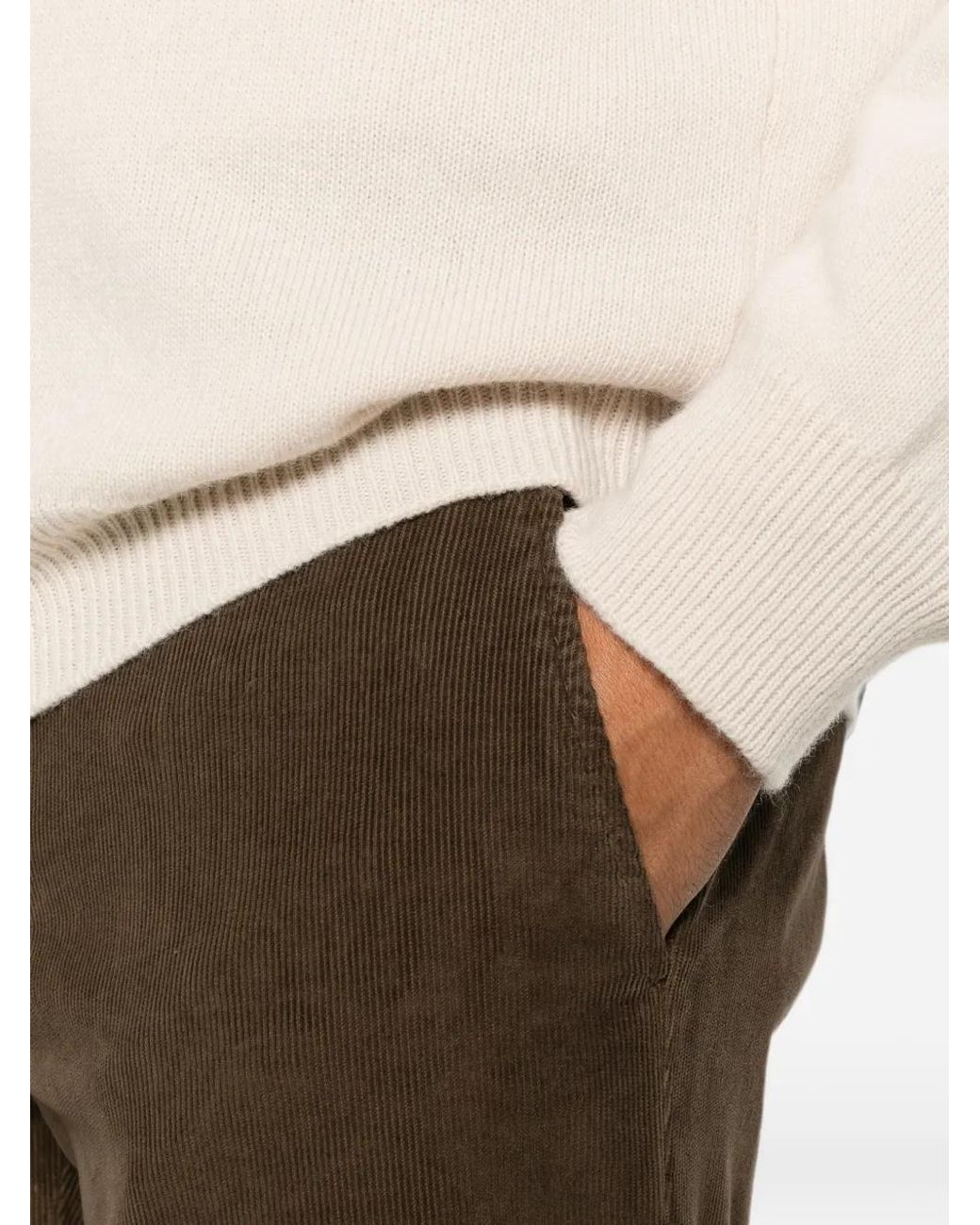 Vaqueros Rectos Con Efecto Pana Dondup de hombre de color Gray