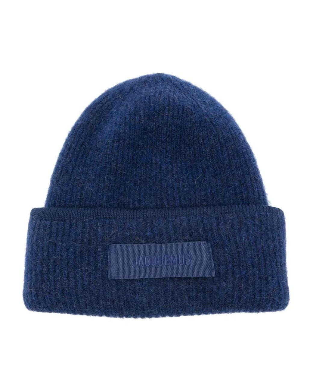 Jacquemus Blue Cap With Logo