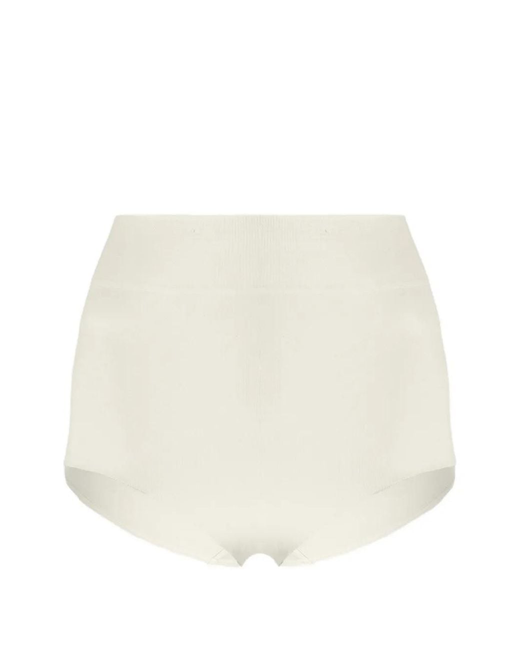 Wolford Natural Seamless Circular-Knit Mini Shorts