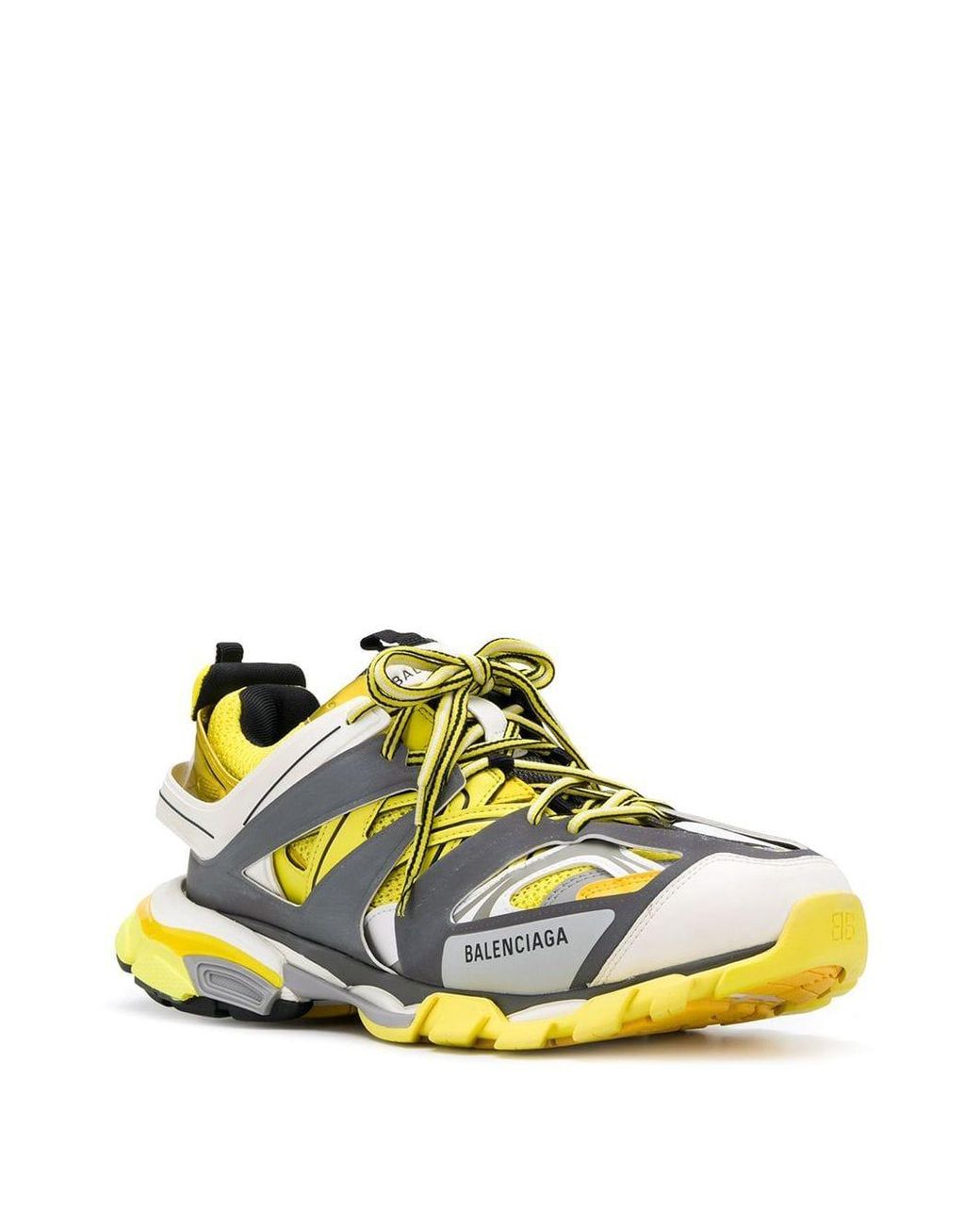 balenciaga track runners yellow