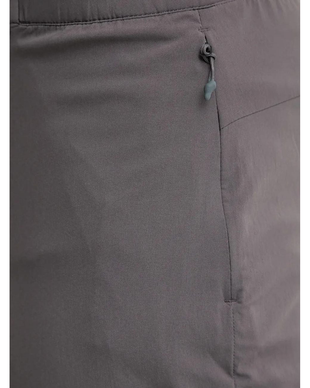 Haglöfs Gray Zip Shorts for men