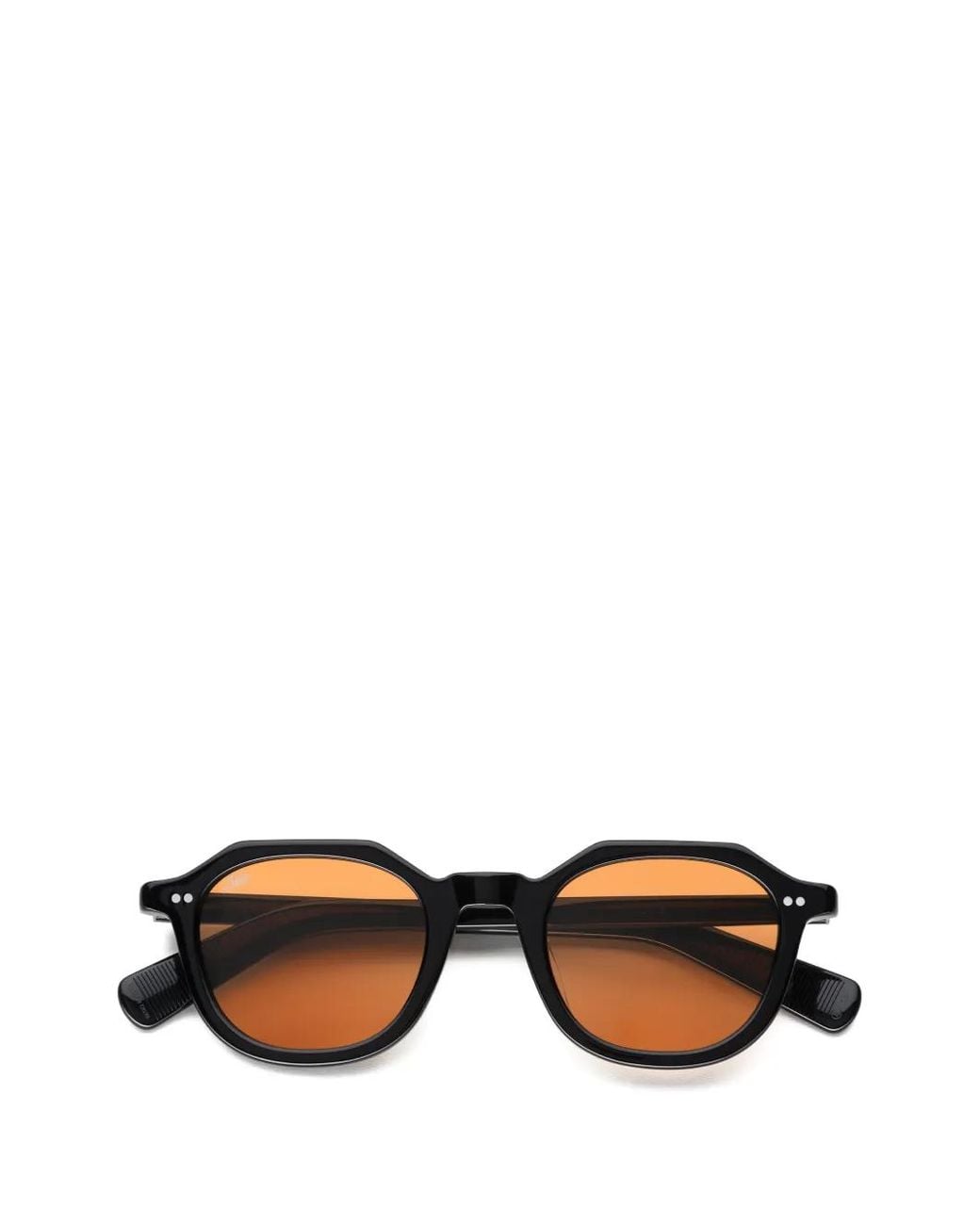 AKILA Black Eira Geometric-Frame Sunglasses