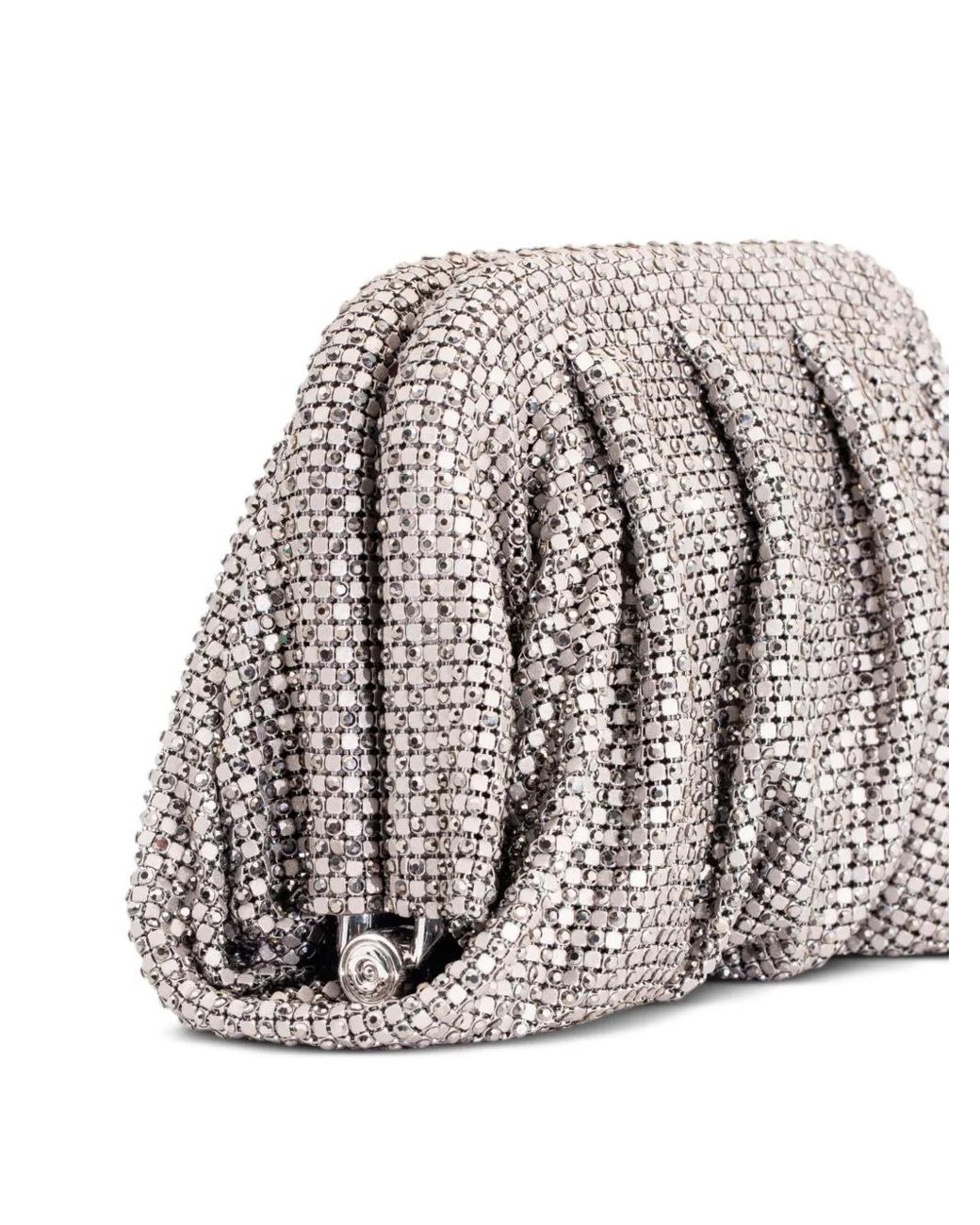 Benedetta Bruzziches Gray La Petite Venus Clutch Bag