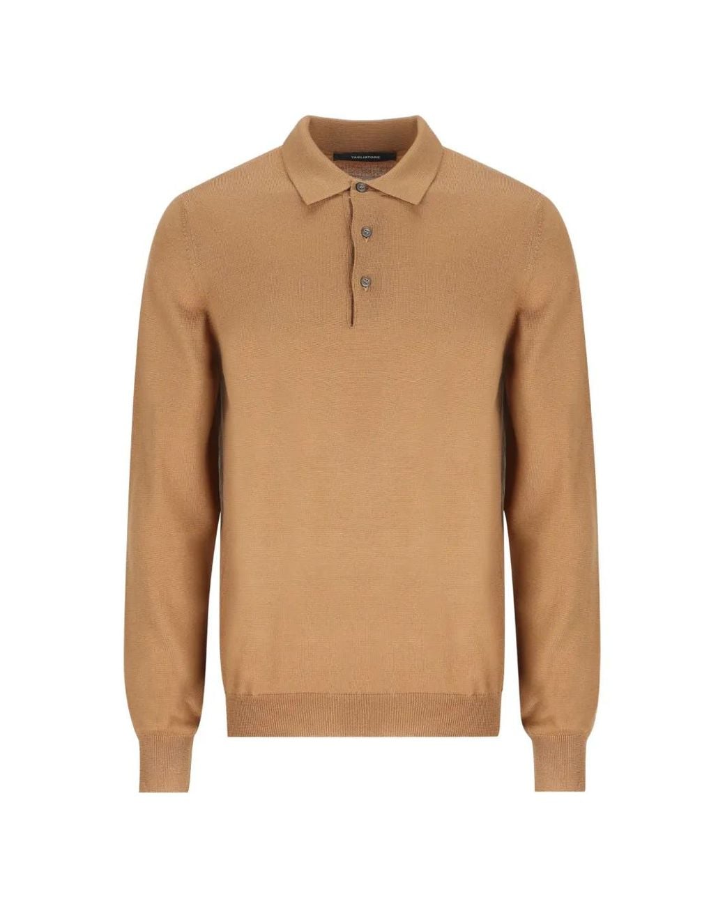 Tagliatore Natural Palmer Fine-Knit Sweater for men