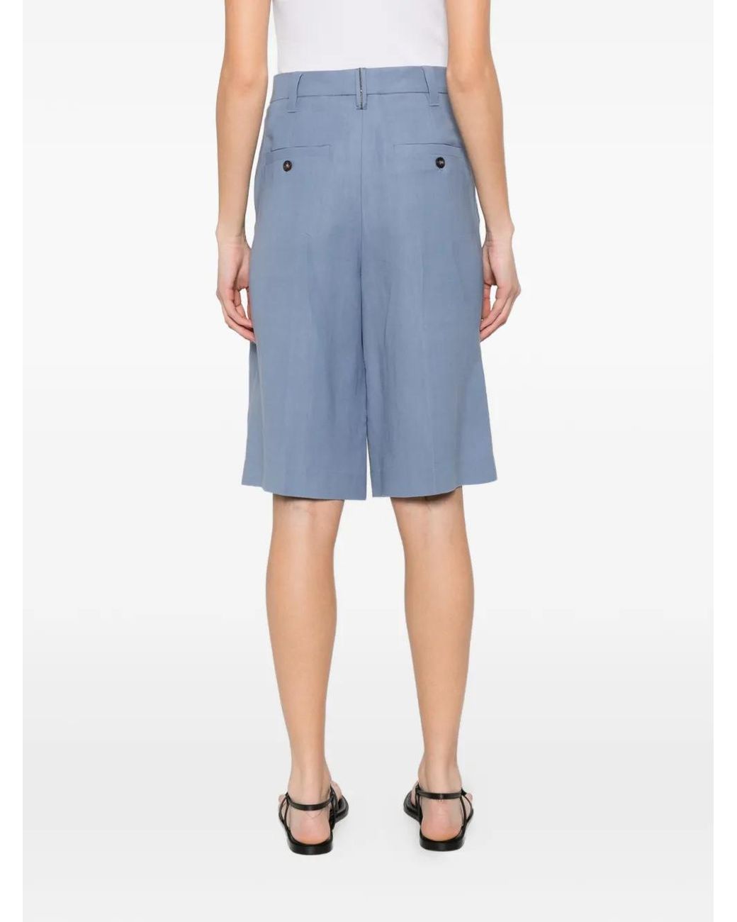 Brunello Cucinelli Blue Bermuda