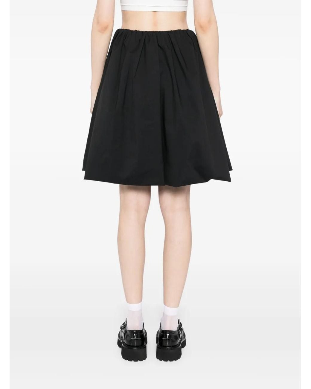 JNBY Black A-Line Skirt