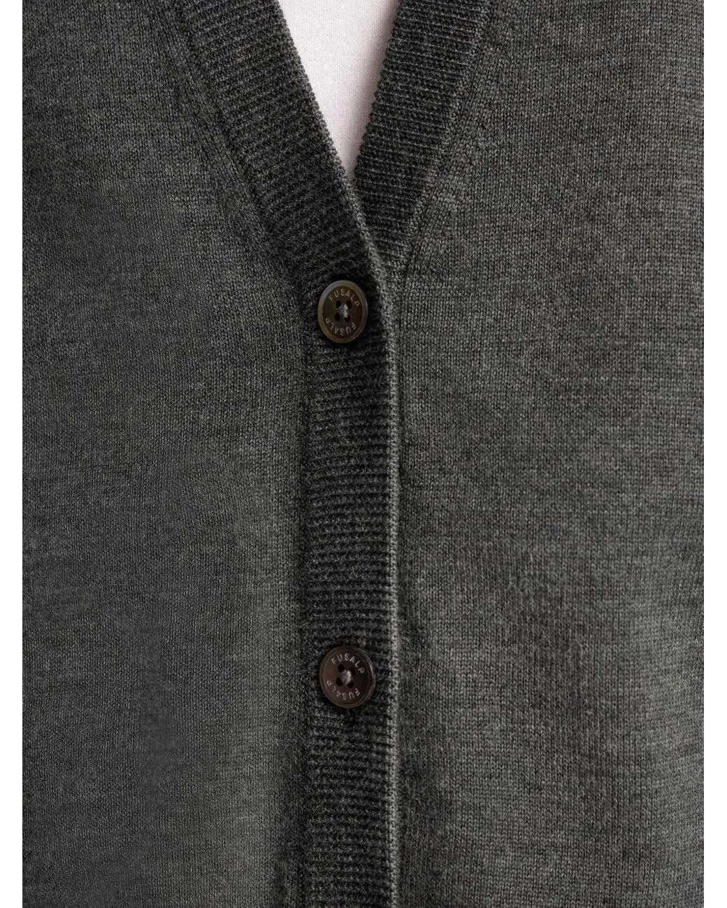 Fusalp Gray Leovra Cardigan