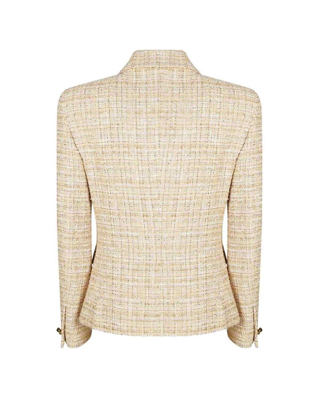 Tagliatore Natural India Collared Tweed Jacket