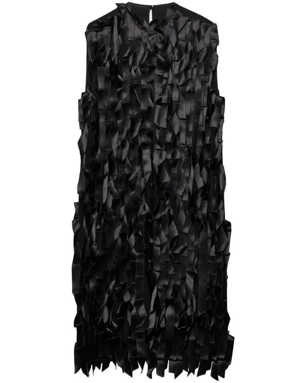 Prada Sablé Jurk in het Black