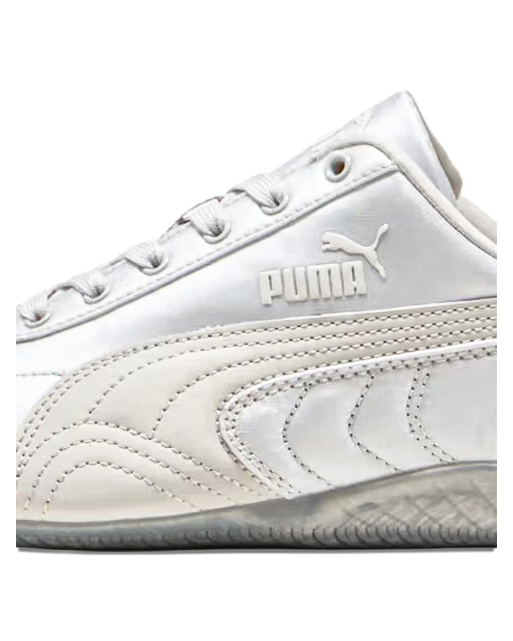 PUMA White Speedcat Anodized "Feather" 404903-01"