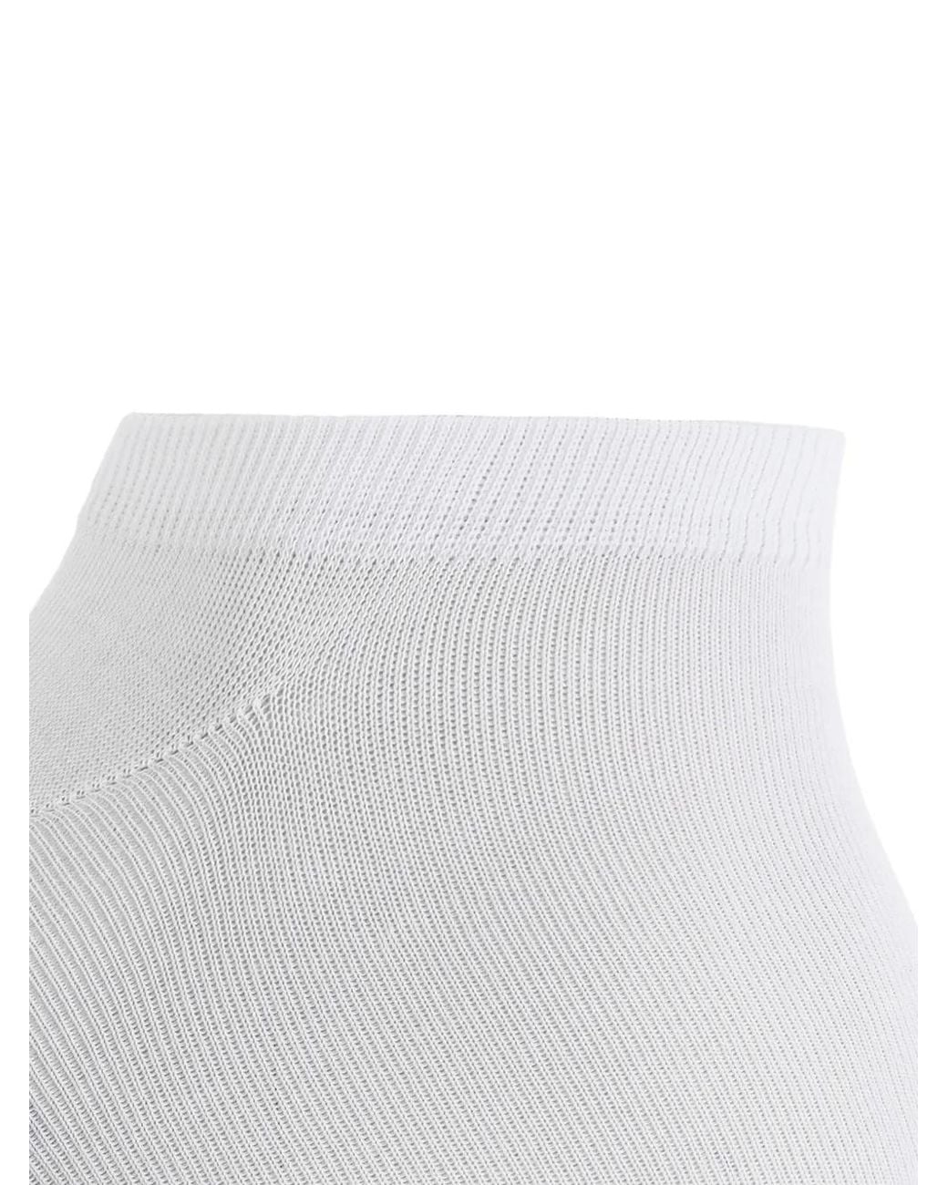 DIESEL White Skm-Gost-Threepack Logo-Print Socks for men