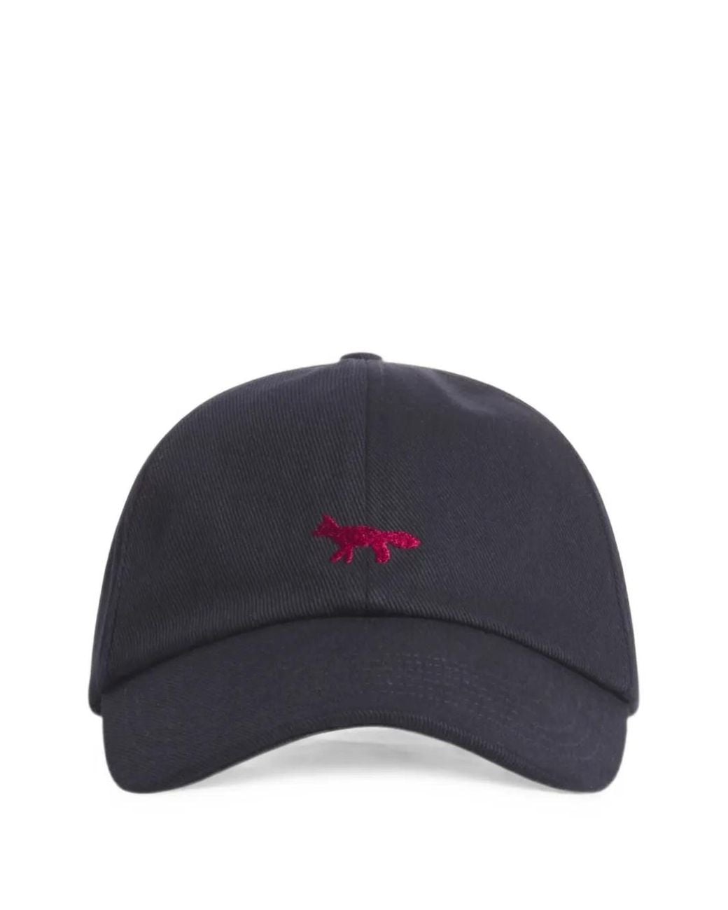 Maison Kitsuné Blue Profile Fox Baseball Cap