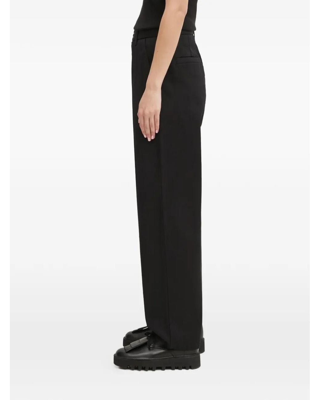 Carhartt Black Logo-Patch Trousers