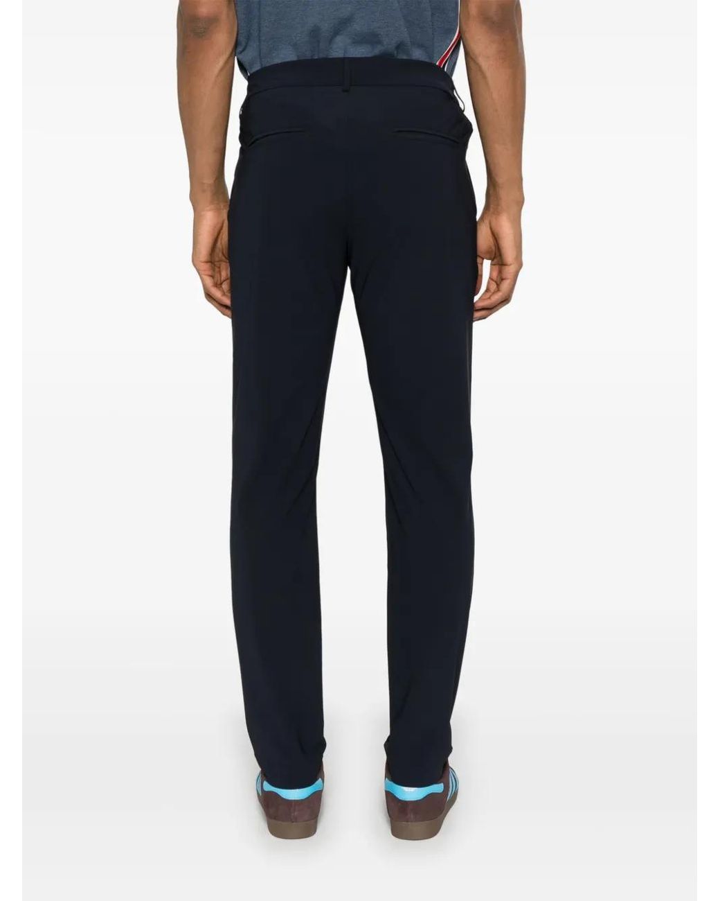 Eraldo Blue Tailored Trousers for men