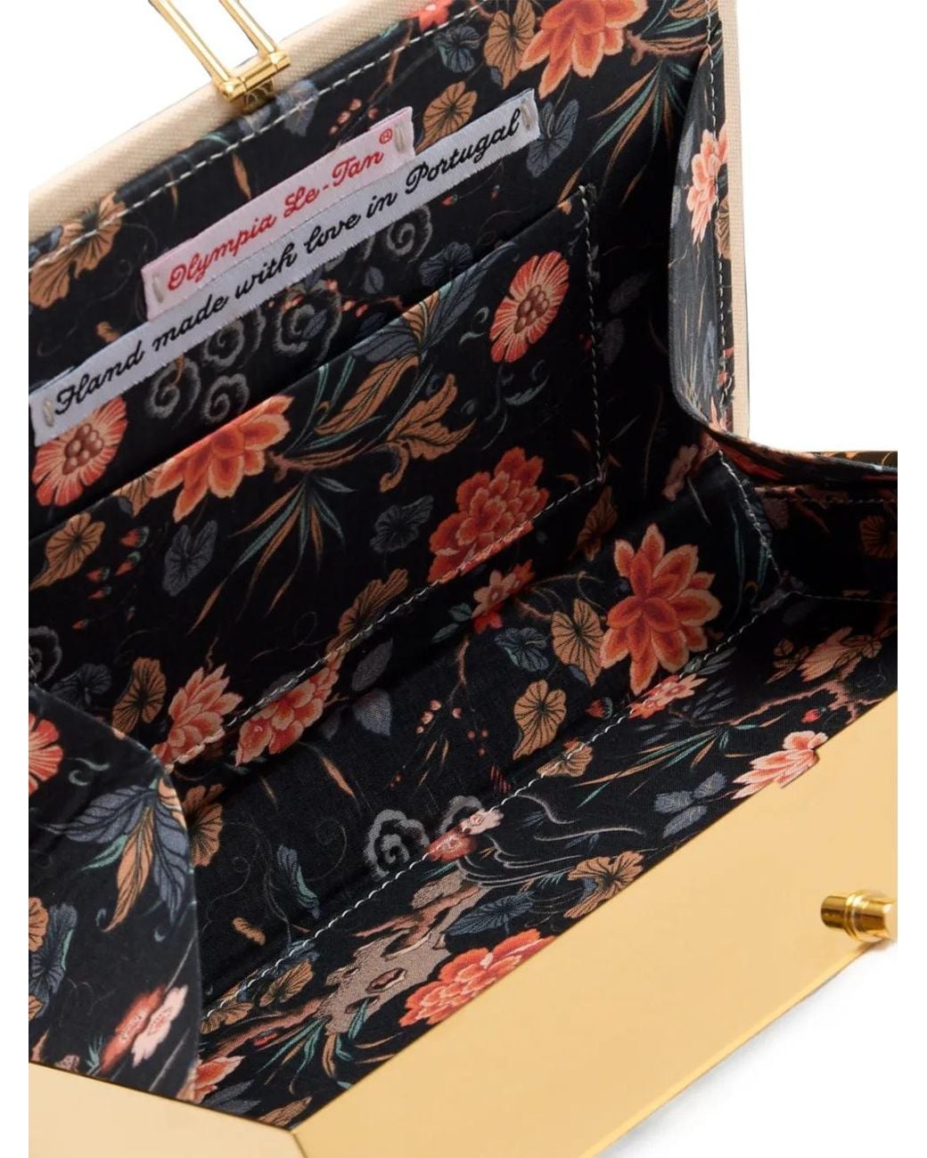 Olympia Le-Tan Black New York Style Week Clutch Bag