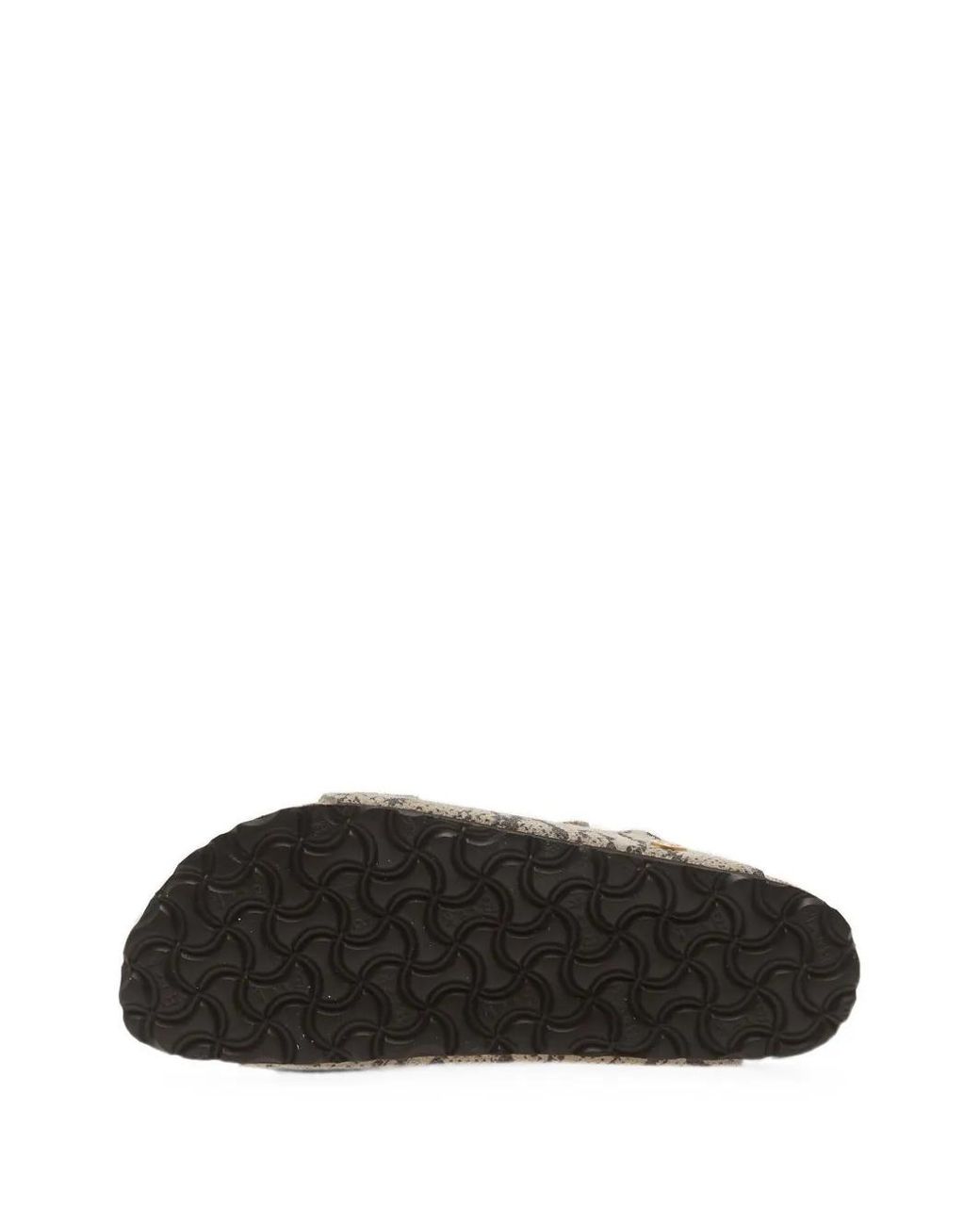 Birkenstock White Arizona Snake Oyster, Suede Leather