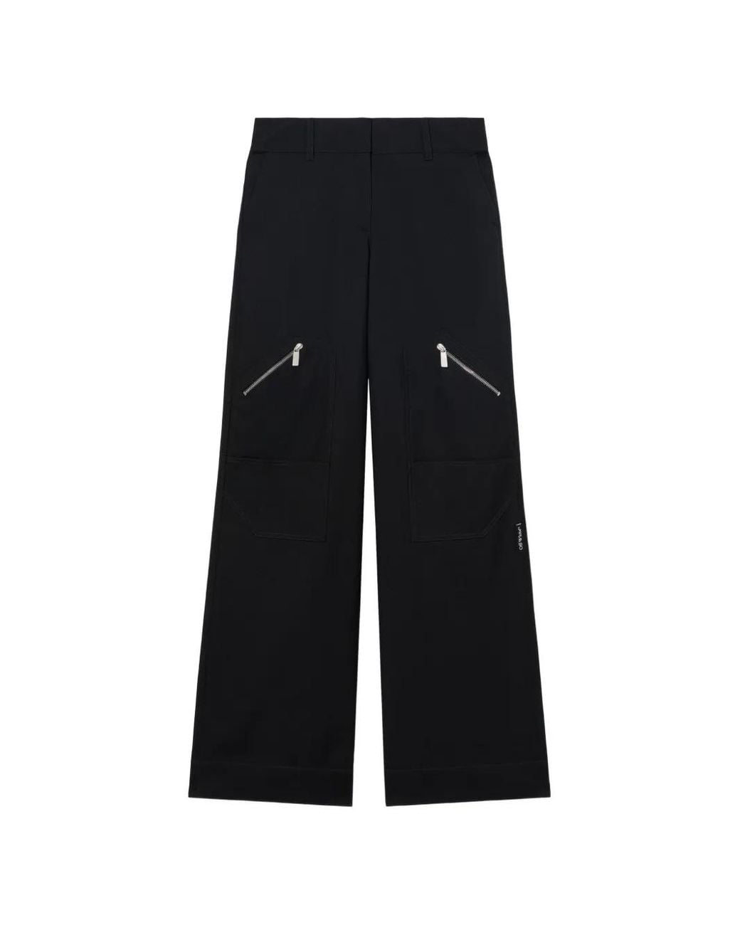 Off-White c/o Virgil Abloh Black Gabardine Cargo Pants