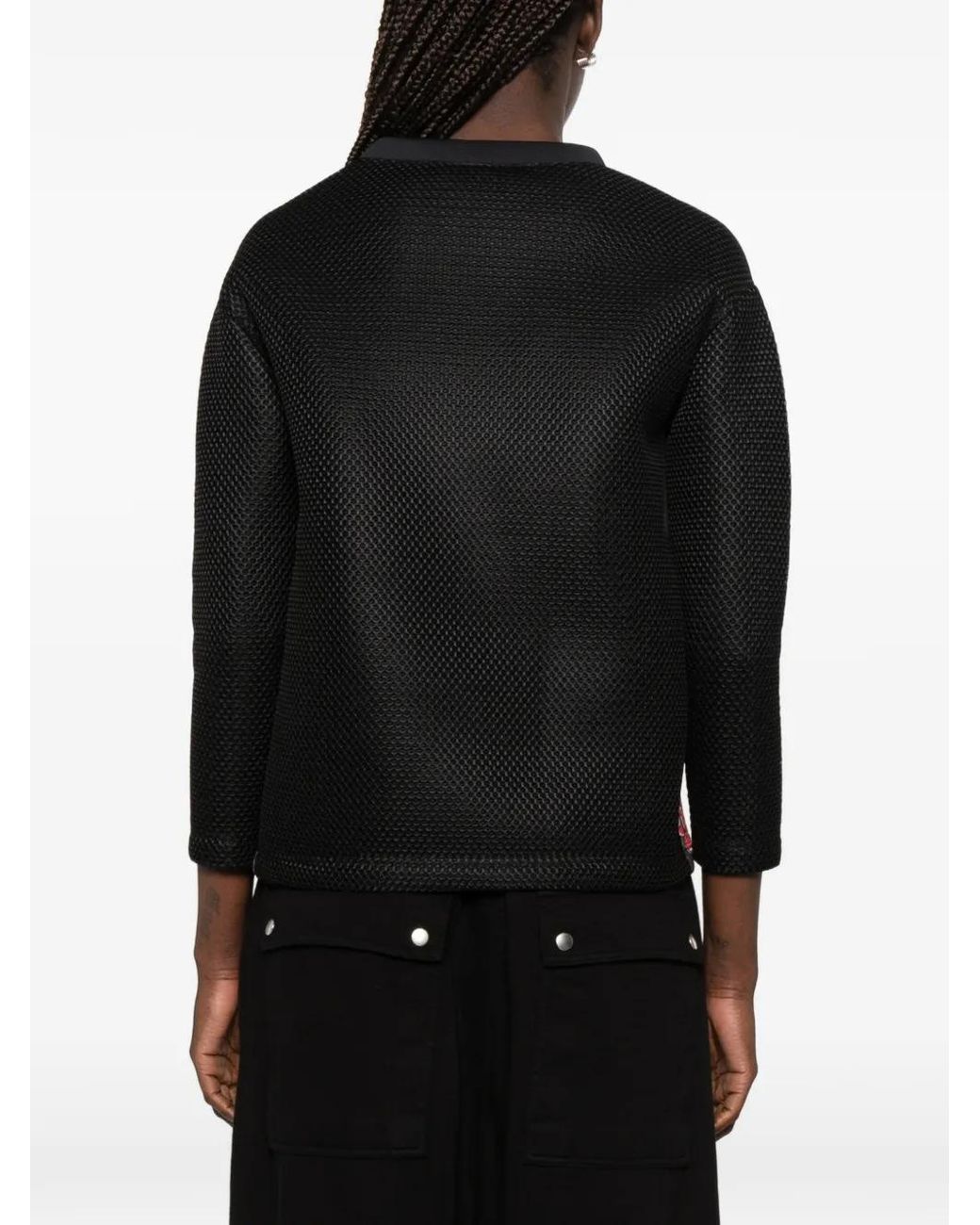 The Artistylist Black Old School Graphic-Print Sweatshirt