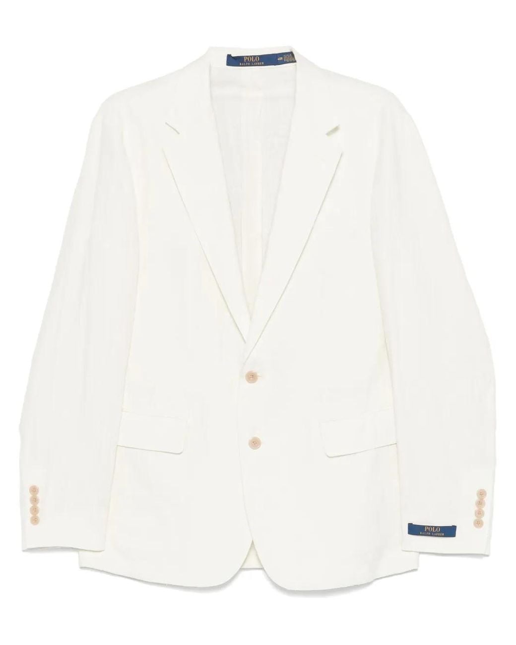 Polo Ralph Lauren White Linen Blazer for men