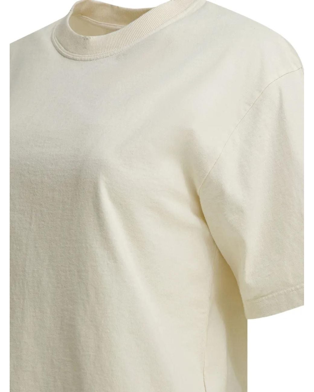 Golden Goose Deluxe Brand White Printed Cotton T-Shirt