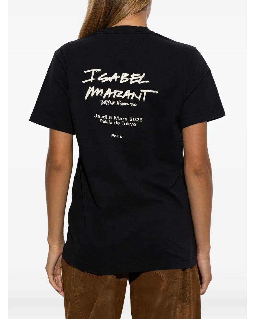Isabel Marant Black Zewel T-Shirt