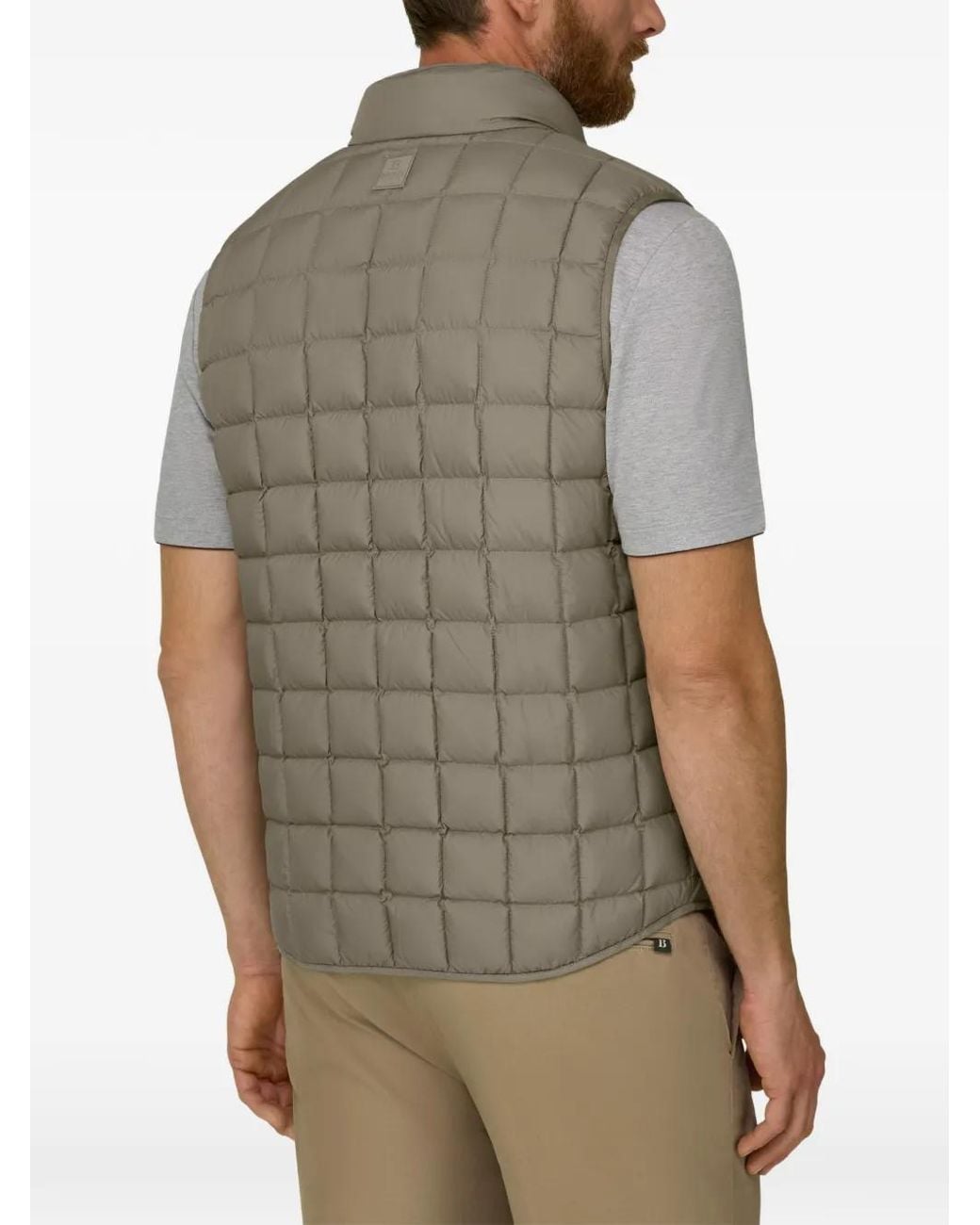 Boggi Gray Gilet for men