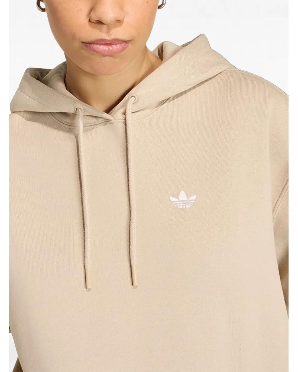 Sudadera Essentials Oversize Con Capucha Adidas de color Natural