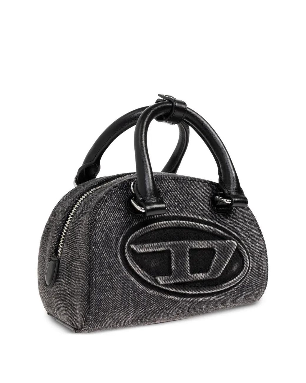 DIESEL Black 1Dr Dome-Small Bowling Bag