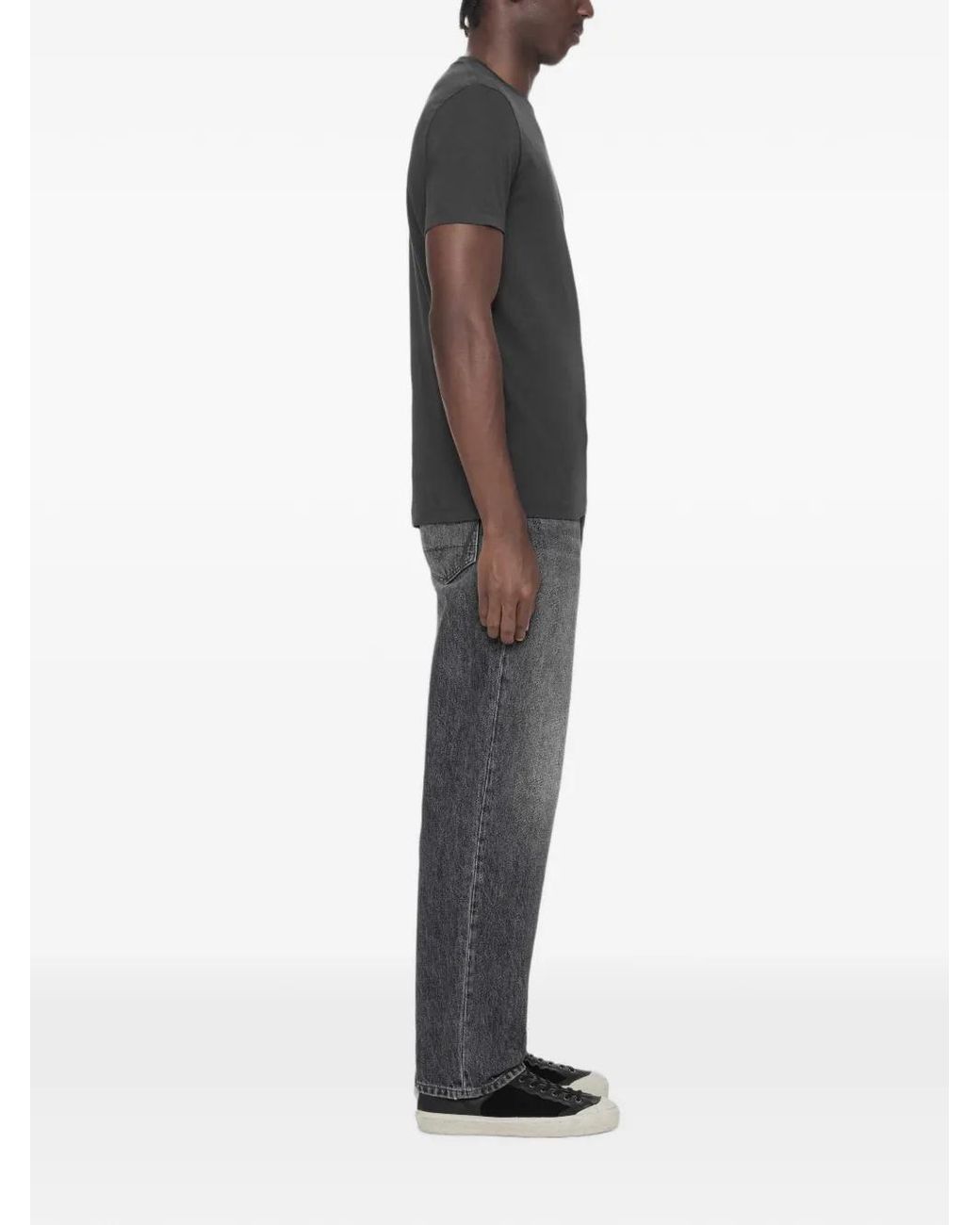 AllSaints Black Tonic T-Shirt for men