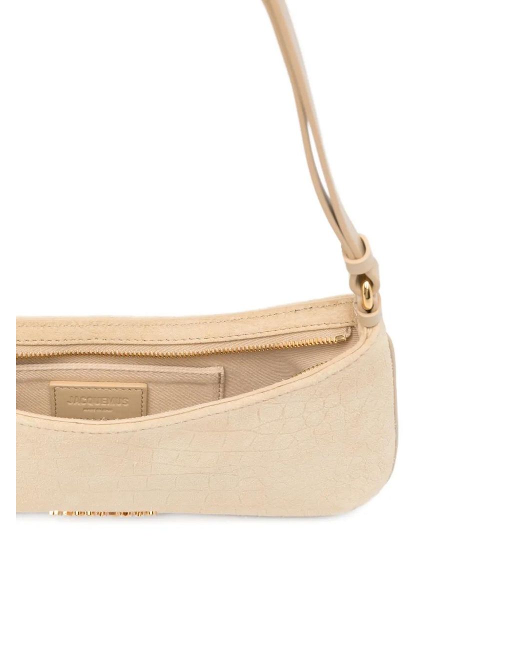 Jacquemus Natural Mini Textured Shoulder Handbag