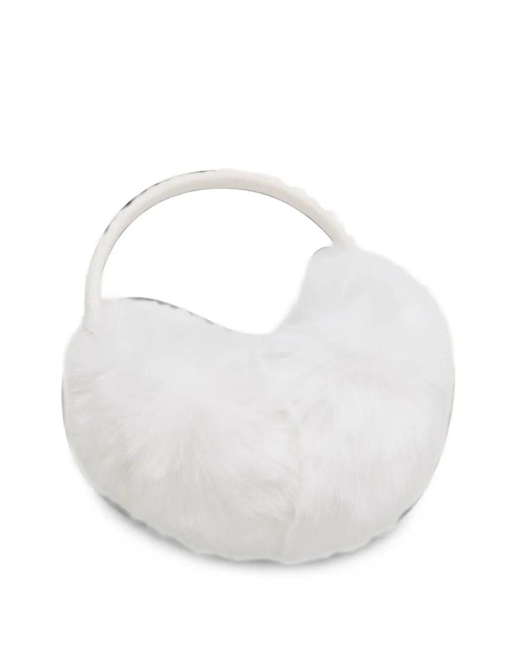 Colmar White Faux-Fur Ear Muffs