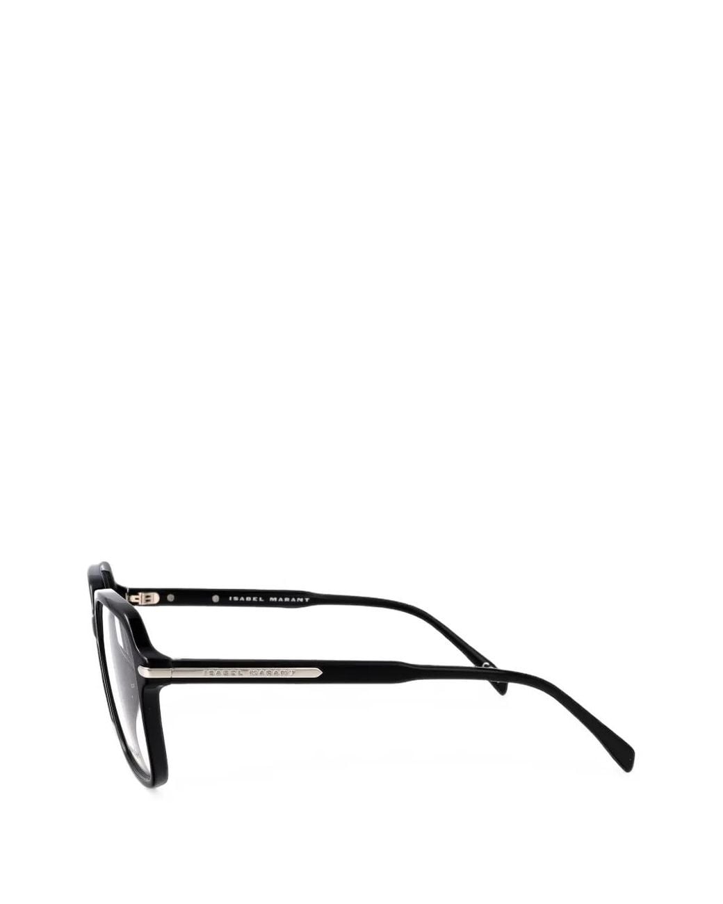 Isabel Marant Black Lunettes De Vue À Monture Carrée