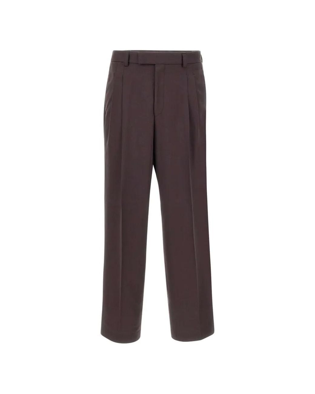 Boss Twill Plooibroek in het Brown voor heren