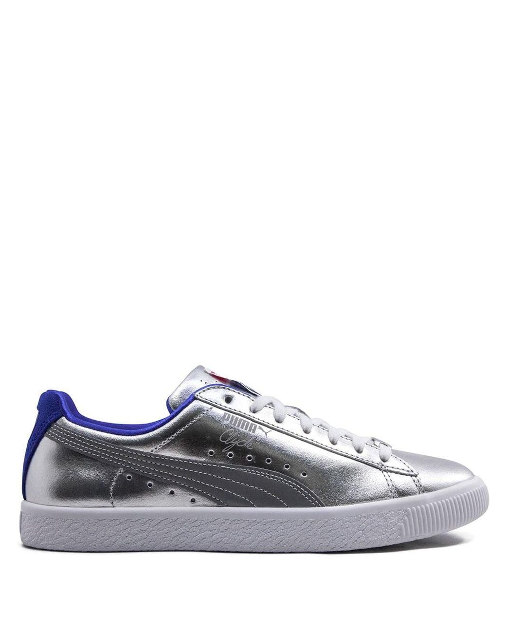 PUMA X Le X Jahan Loh Clyde Future Past Le Sneakers in Metallic for Men |  Lyst