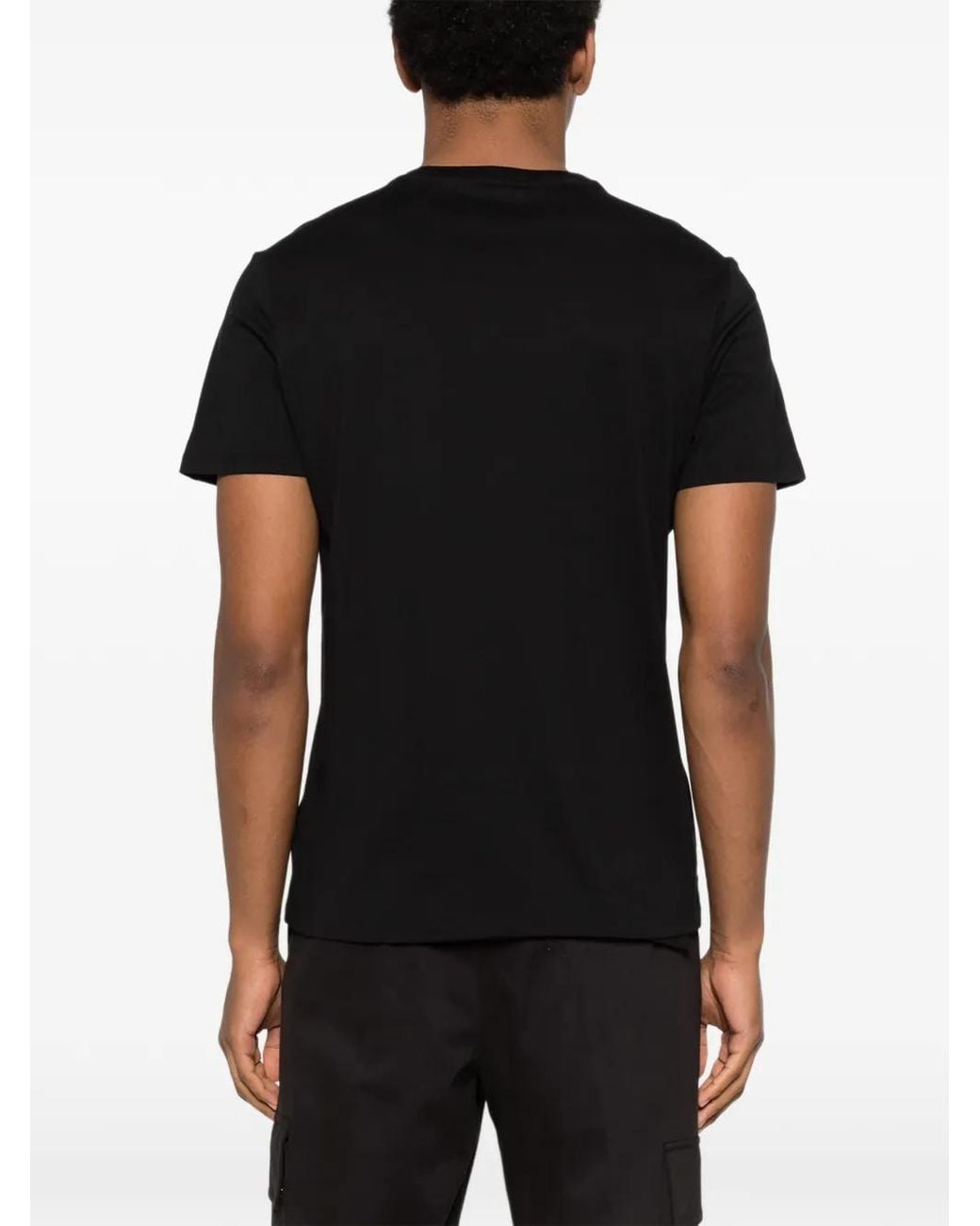 Polo Ralph Lauren Black Polo Pony-Embroidered T-Shirt for men