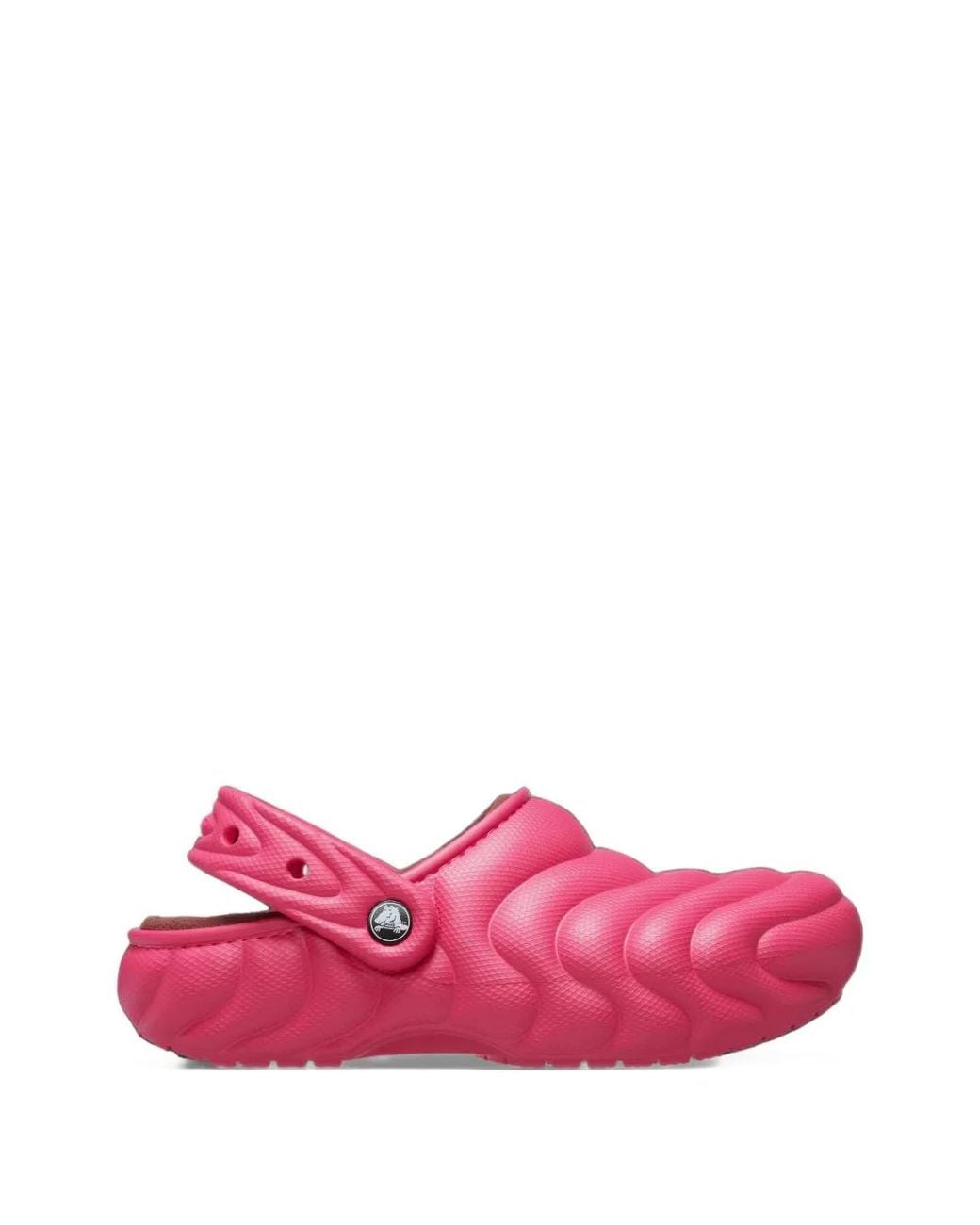 CROCSTM Pink Classic Overpuff Lined Clogs for men