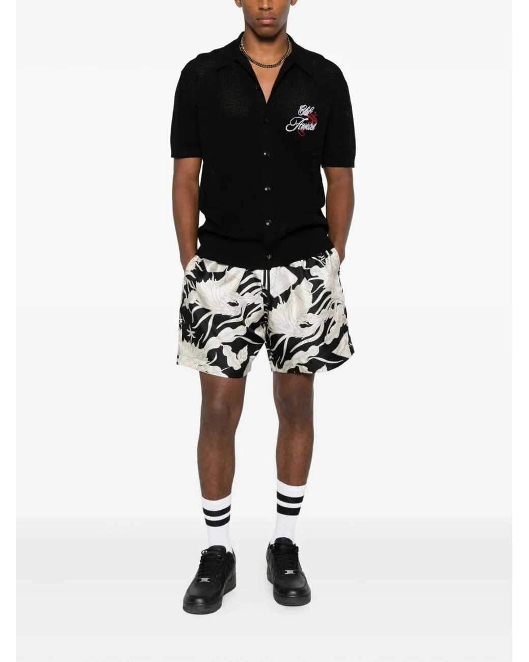 Amiri Black Shorts for men
