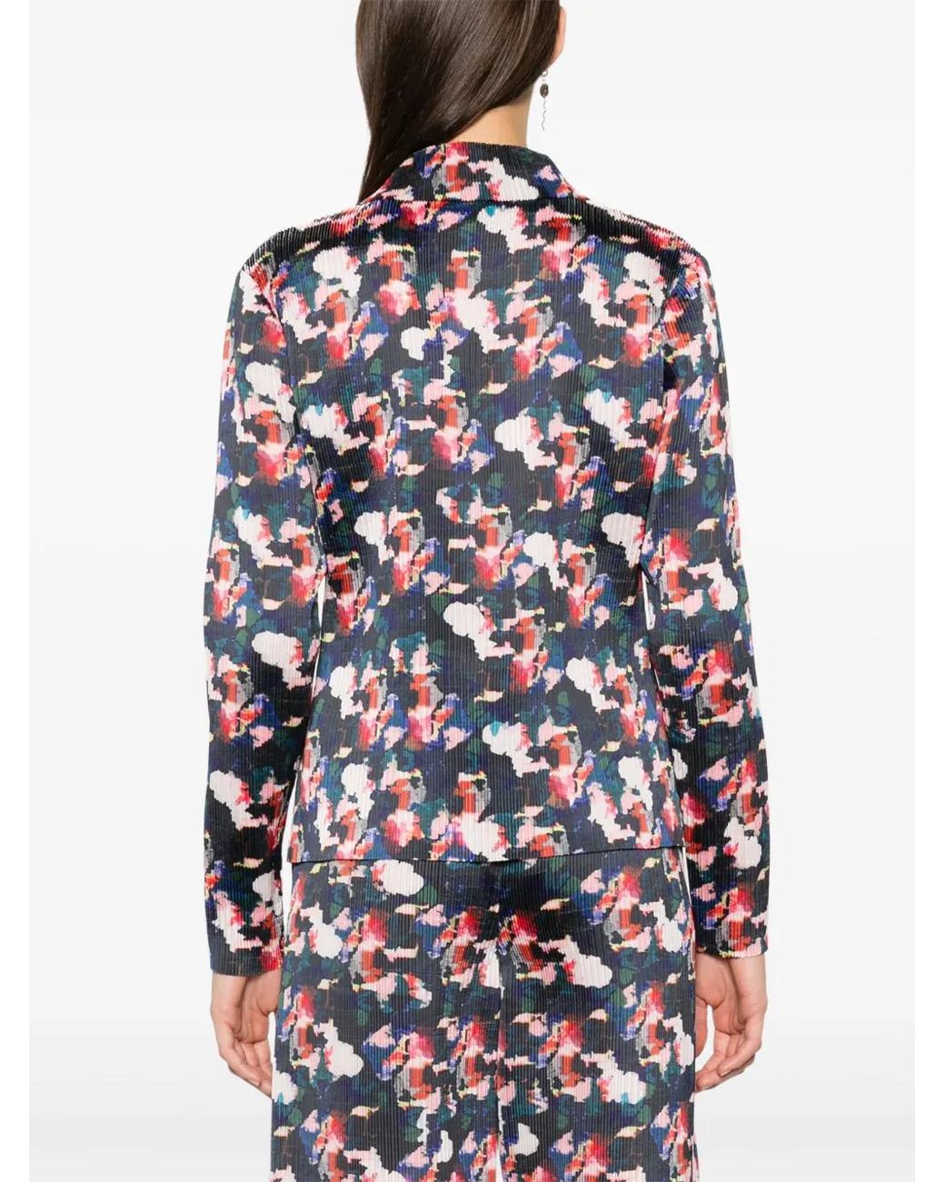 Henrik Vibskov Blue Remember Plissé Shirt
