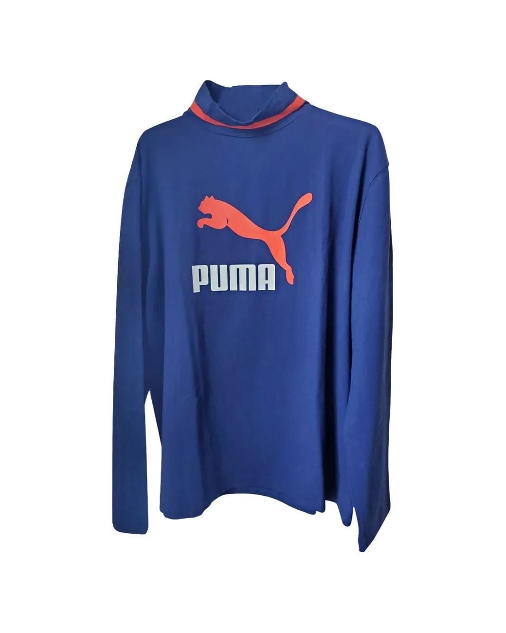 PUMA Blue Ader Long-Sleeve T-Shirt for men