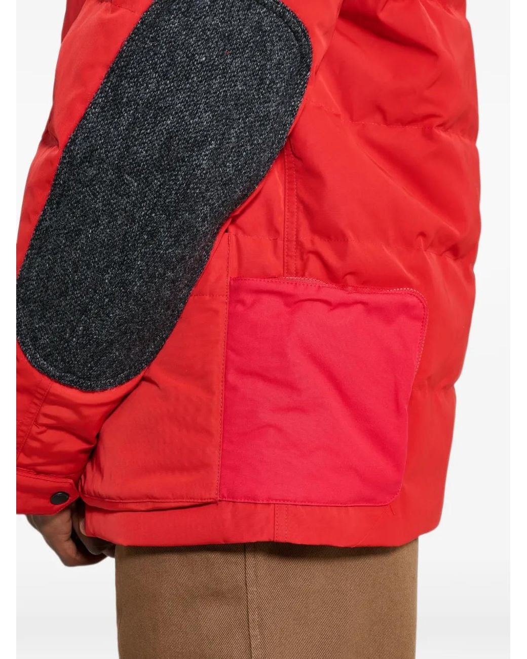 Mammut Red X Jwman Wr-J913 Quilted Contrast-Collar Jacket for men